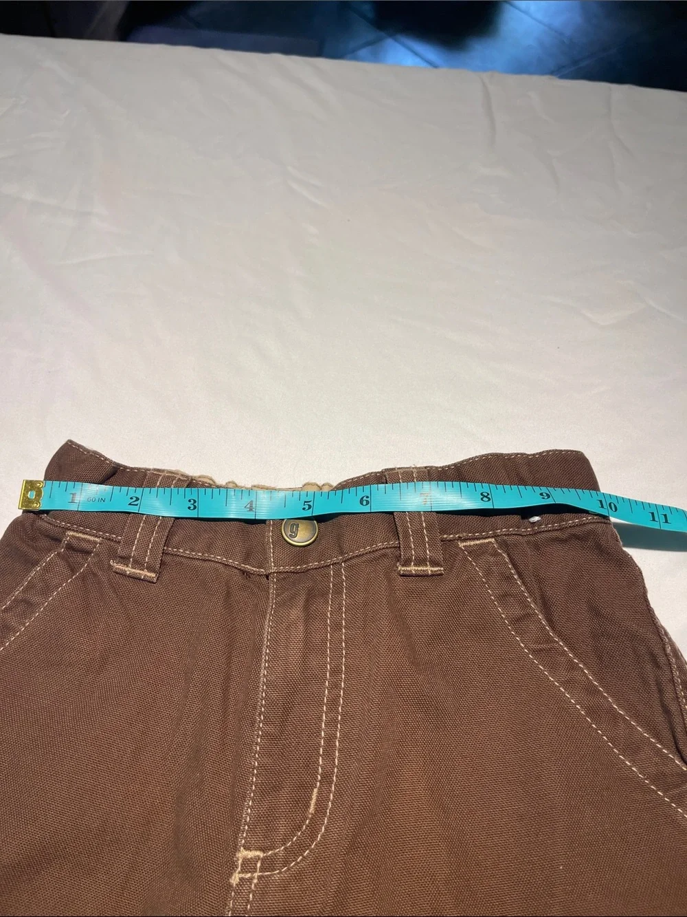 Gymboree Brown Boys' Cargo Pants     8 slim